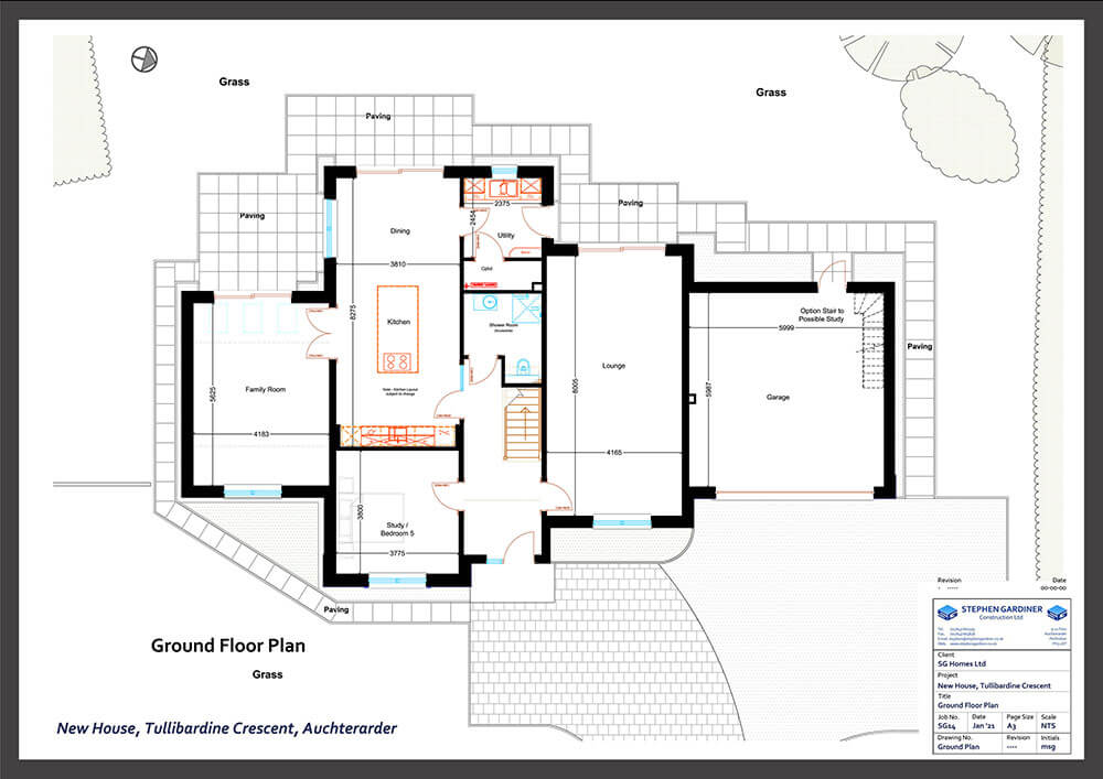 New House at Tullibardine Crescent - Ground Floor